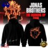 Jonas Brothers The Burning Up Tour 2026 New Design Hoodie, Viral 3D Music Tee