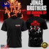 Jonas Brothers The Burning Up Tour 2026 New Design T Shirt, Viral 3D Music Tee