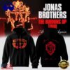 Jonas Brothers The Burning Up Tour 2026 Signature 3D Hoodie, Viral 3D Music Tee