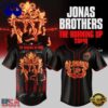 Jonas Brothers The Burning Up Tour 2026 Signature Music Graphic Baseball Jersey, Music Fan Baseball Jersey