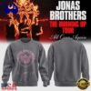 Jonas Brothers The Burning Up Tour 2026 Signature Music Sweatshirt, Viral 3D Music Tee