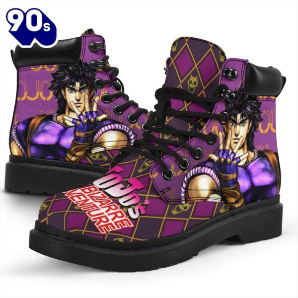 Joseph Joestar Leather Boots JoJo’s Bizarre Adventure Shoes Fan