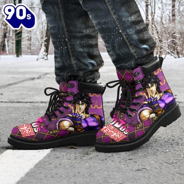 Joseph Joestar Leather Boots JoJo’s Bizarre Adventure Shoes Fan