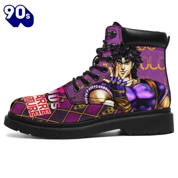 Joseph Joestar Leather Boots JoJo’s Bizarre Adventure Shoes Fan