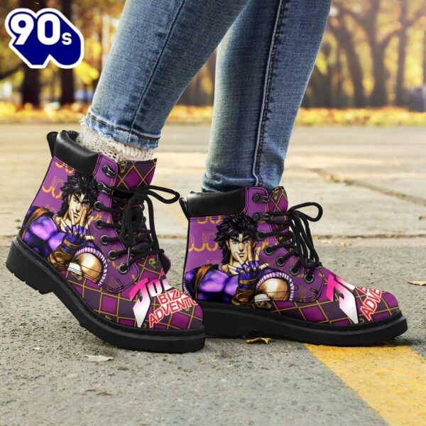 Joseph Joestar Leather Boots JoJo’s Bizarre Adventure Shoes Fan