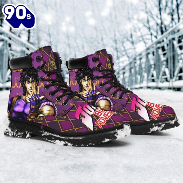 Joseph Joestar Leather Boots JoJo’s Bizarre Adventure Shoes Fan