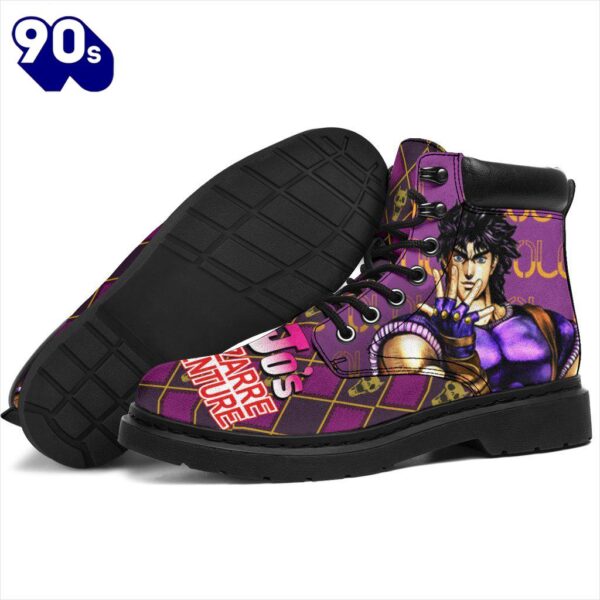 Joseph Joestar Leather Boots JoJo’s Bizarre Adventure Shoes Fan
