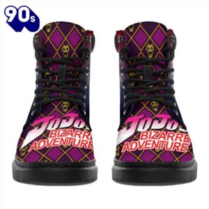 Josuke Leather Boots Custom JoJo's Bizarre Adventure Shoes Fan