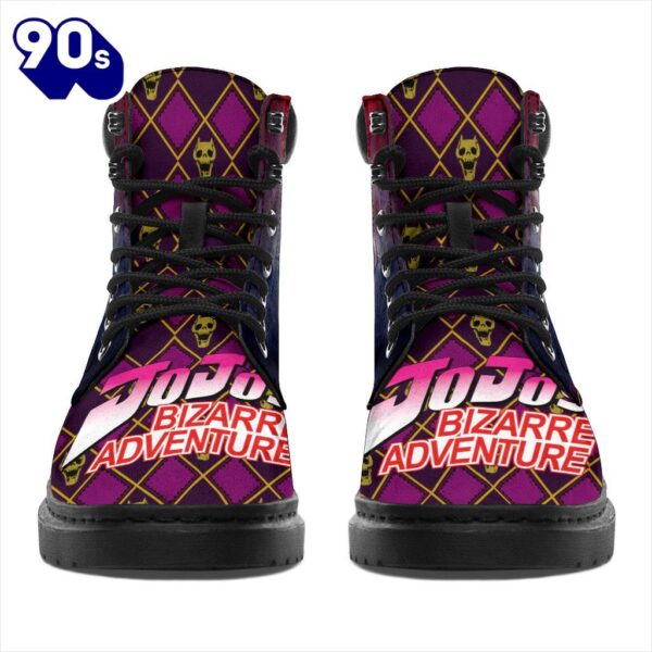 Josuke Leather Boots Custom JoJo’s Bizarre Adventure Shoes Fan