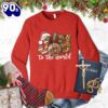 Joy To The World Version 2 Colored Edition Sweatshirt Gift Xmas