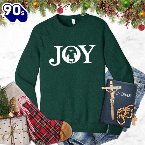 Joy Version 2 Sweatshirt Gift Xmas