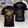 Judas Priest 3D Apparel Gift Summer For Man And Women Rock Music 3D Shirt