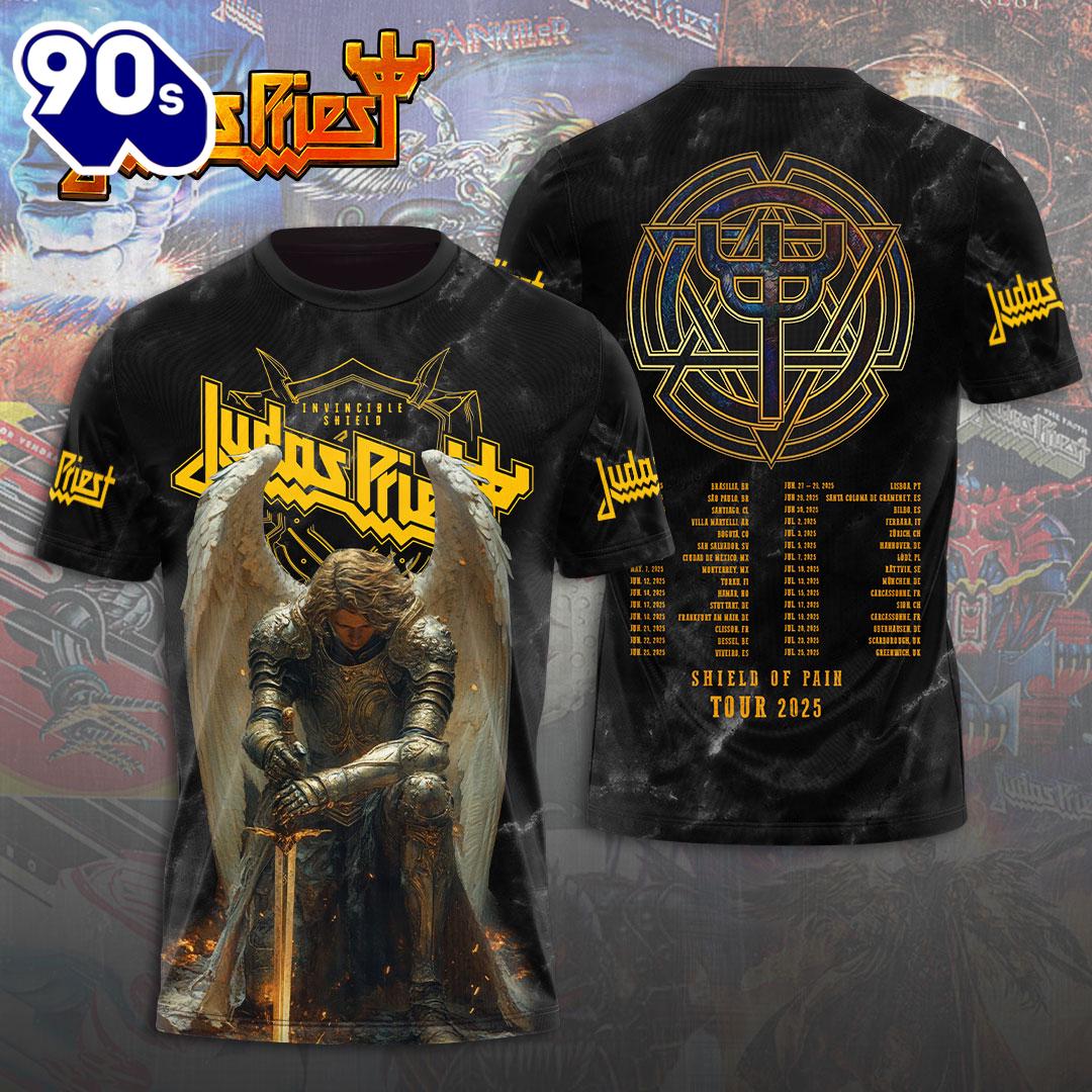 Judas Priest 3D Apparel Summer 2025 Shirt Rock Music 3D Shirt Judas Priest 3D Apparel Summer 2025 Shirt Rock Music 3D Shirt