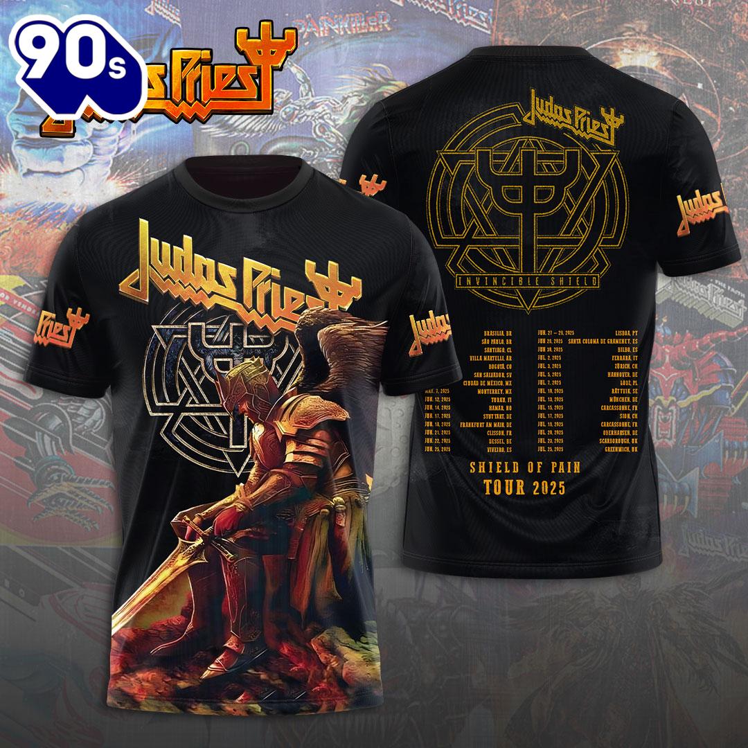 Judas Priest 3D Apparel Summer 2025 Shirts Rock Music 3D Shirt Judas Priest 3D Apparel Summer 2025 Shirts Rock Music 3D Shirt