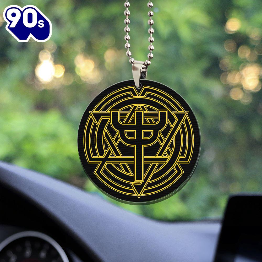 Judas Priest Custom shape 2-sided Acrylic Car Ornament  Christmas Day Judas Priest Custom shape 2-sided Acrylic Car Ornament  Christmas Day