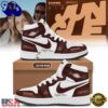 Jungle Sunshine World Tour 2026 27 Limited Edition Signature Red Air Jordan 1 Hightop Shoes , Music Sneakers