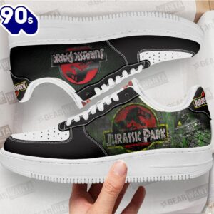 Jurassic Park Air Sneakers Custom For Fans