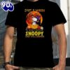 Just A Woman Who Lives Snoopy And Halloween Snoop Dog Autumn Pumpkins T-shirt For Man And Women