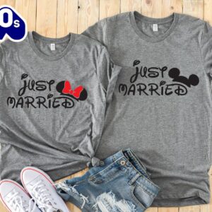 Just Married Disney Couples Matching…