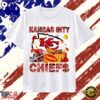Kansas City Chiefs Football Autumn Fall Pumpkin Graphic T Shirt, Viral 2D Graphic Tee