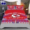 Kansas City Chiefs Merry Christmas Gift Fans Bedding Set Decor Home