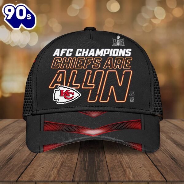 Kansas City Chiefs NFL All In Team Sport Classic Caps