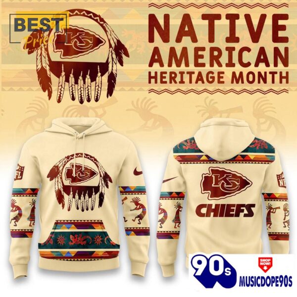 Kansas City Chiefs NFL America Native Hoodie, Jogger, Cap, Jogger, Cap