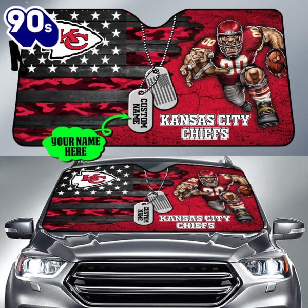 Kansas City Chiefs NFL Car Sun Shade For Fans