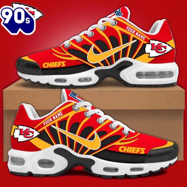 Kansas City Chiefs NFL Custom Name TN Air Max Plus Shoes