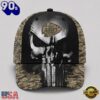 Kansas City Chiefs NFL Halloween Military Skull Camo Classic Cap, Football Classic Cap