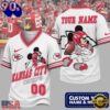 Kansas City Chiefs NFL Mickey Quarterback Football Jersey, NFL Football Jersey