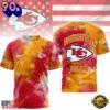 Kansas City Chiefs NFL Sunday Legends Tie Dye 3D Shirt, NFL Trending Shirt