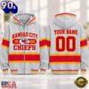 Kansas City Chiefs NFL Varsity Stripe Zip Hoodie, NFL Trending Shirt
