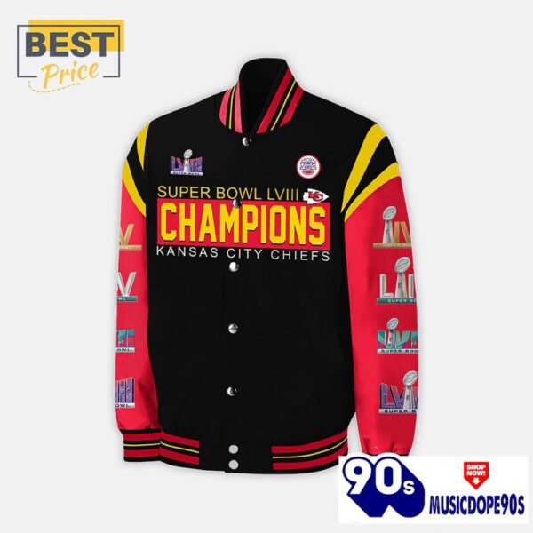 Kansas City Chiefs Super Bowl Champions Baseball Jacket