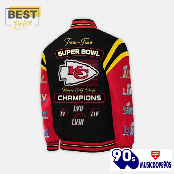 Kansas City Chiefs Super Bowl Champions Baseball Jacket