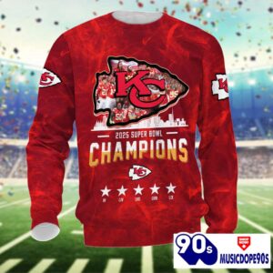 Kansas City Chiefs Super Bowl LIX Champions Normal Hoodie