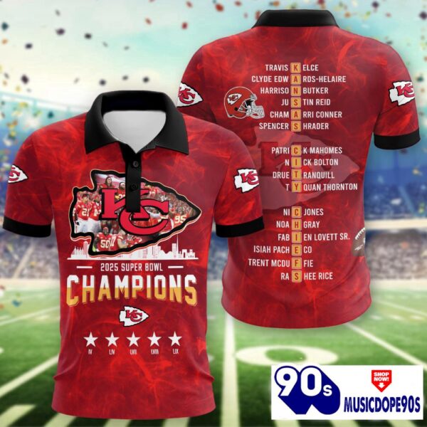 Kansas City Chiefs Super Bowl LIX Champions Normal Hoodie