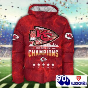 Kansas City Chiefs Super Bowl LIX Champions Normal Hoodie