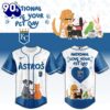 Kansas City Royals National Love Your Pet Day 2026 Limited Edition Team Jersey