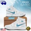 KaRol G Album NO ME ARREPIENTO DE SENTIR TANTO Custom White Air Jordan 1 Shoes , Music Sneakers