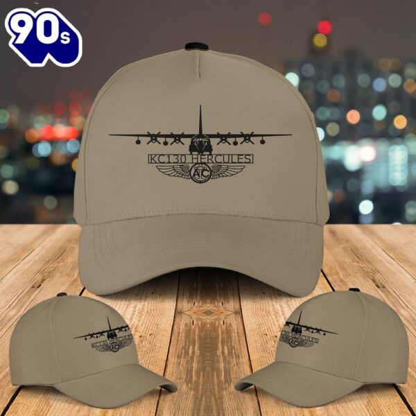 KC-130 Hercules Tanker with Aircrew Wings Baseball Cap  Gift For Veteran Day