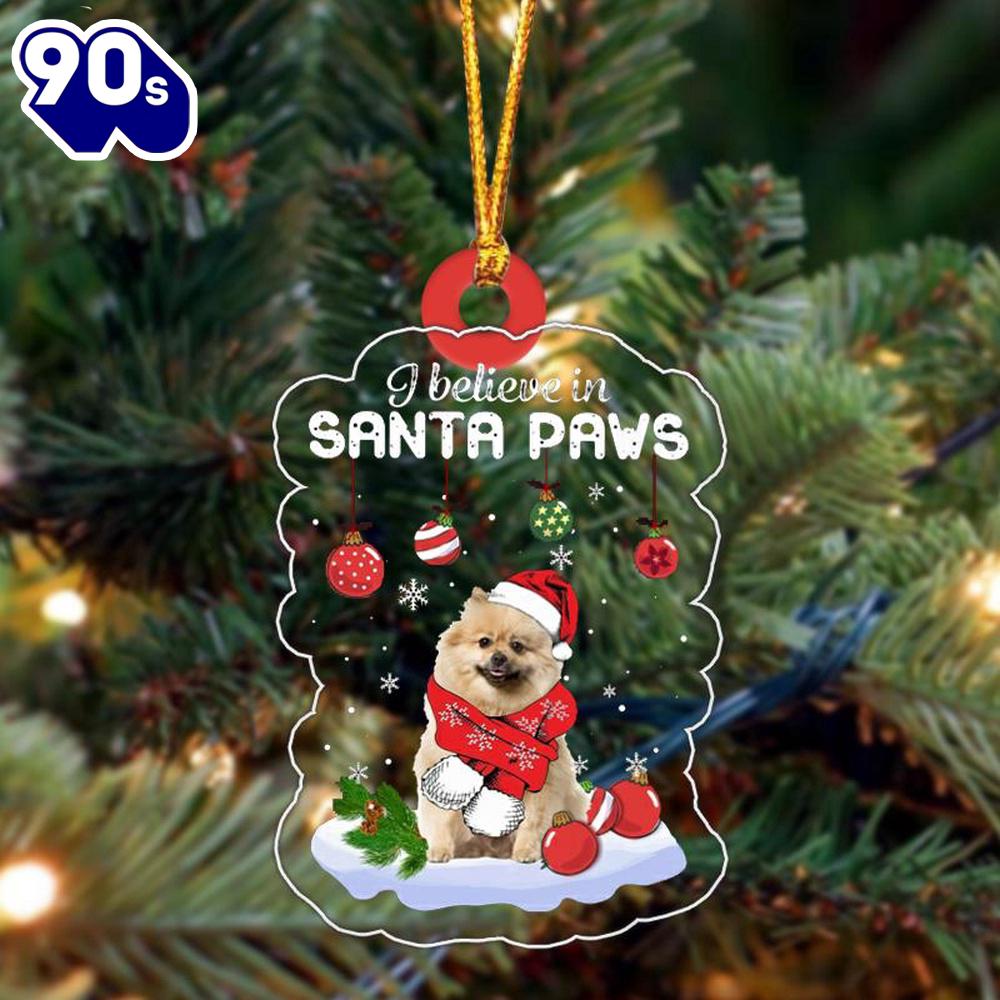Keeshond Christmas Ornament, Gift For Christmas Keeshond Christmas Ornament, Gift For Christmas