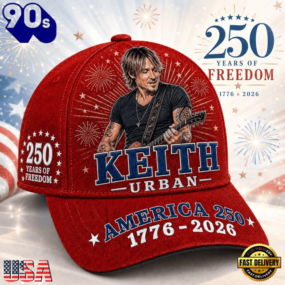 Keith Urban America 250 Years Of Freedom Classic Cap Keith Urban America 250 Years Of Freedom Classic Cap