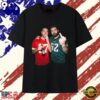 Kelce Brothers Travis Kelce And Jason Kelce Football Graphic T Shirt, Viral 2D Graphic Tee