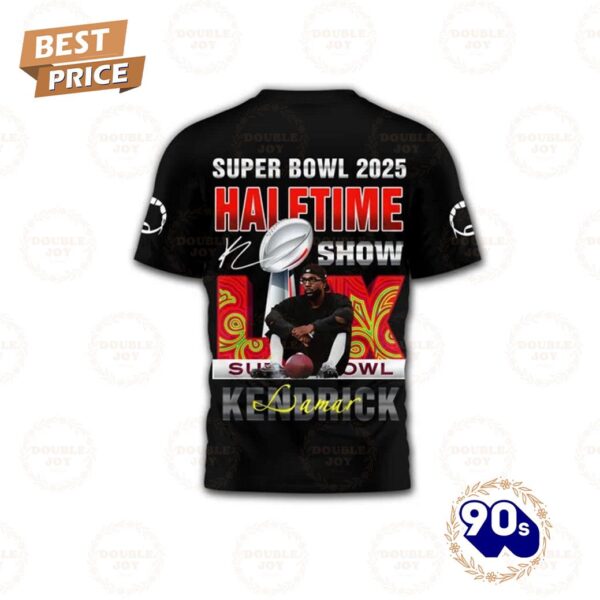 Kendrick Lamar Super Bowl 2025 Halftime Show T-Shirt, Hoodie – Black