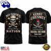 Kenny Chesney Original Vibe Room Tour 2027 Graphic Black 3D Shirt, Viral 3D Music Tee