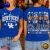 Kentucky Wildcats 2026 NCAA Autumn Festive Cheer T Shirt , Trending NCAA 3D Tee