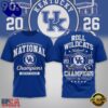 Kentucky Wildcats NCAA Road to Glory 2026 Football Champions 3D Shirt , Trending NCAA 3D Tee