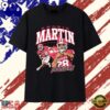 Khobie Martin Indiana Hoosiers 28 College Football T Shirt, Viral 2D Graphic Tee