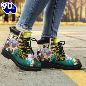 Kid Trunk Dragon Ball Leather Boots Shoes Custom Anime Fan Gift Idea
